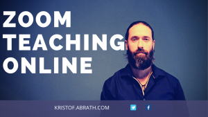 teaching online using zoom