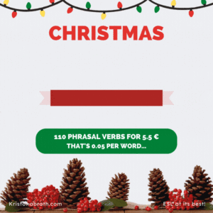 Christmas Sale Phrasal Verb Course