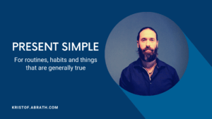 present simple for routines overview