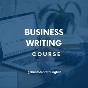 Business Writing course