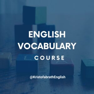 English Vocabulary course