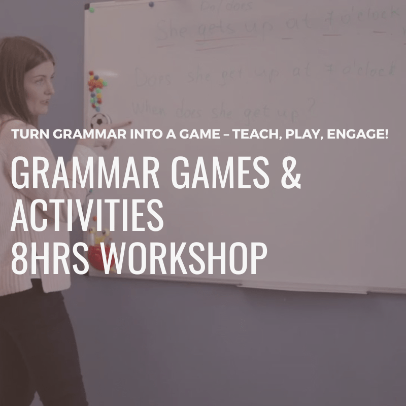 Grammar Games & Activities 8hrs Workshop